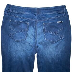 Chico's - So Slimming Petite 2 - Dark Wash Embellished Jeans